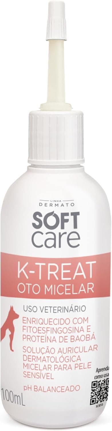 K-Treat Oto Micelar para Cães e Gatos