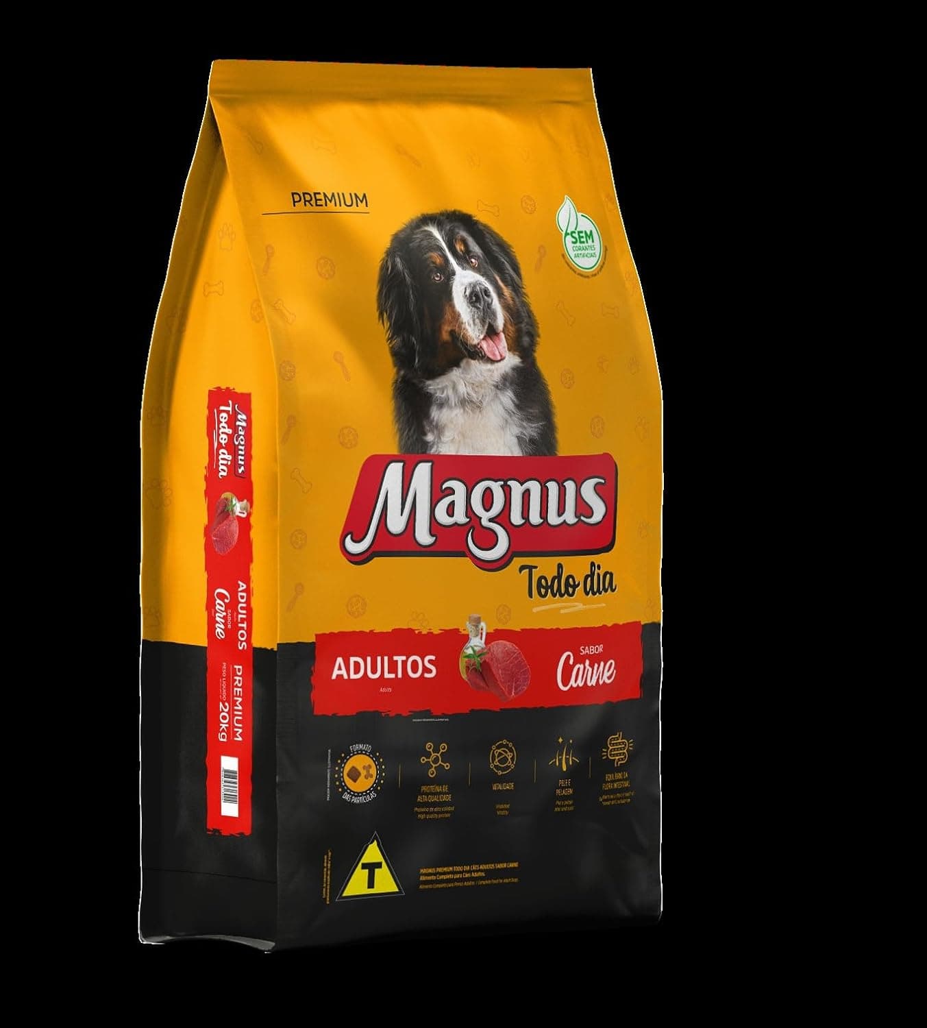 Magnus Todo Dia Ração Seca para Cães Adultos de Porte Médio e Grande 10,1 kg